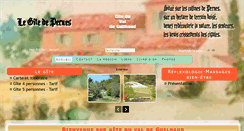 Desktop Screenshot of gite-duvaldeguilhaud.com